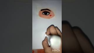 Alcohol marker eye drawing drawing [upl. by Casar551]