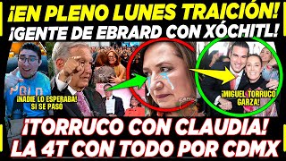 SE ACABÓ AMLO RECIBE TRAICIÓN DE GENTE DE EBRARD ¡TORRUCO CON CLAUDIA AHORA [upl. by Noxid584]