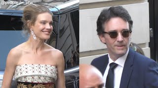 Natalia Vodianova amp Antoine Arnault  Vogue World fashion show in Paris  23062024 [upl. by Phox941]