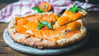 Apricot Galette Recipe [upl. by Flo]