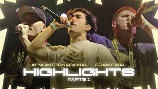 LAS MEJORES RIMAS en La Gran Final FMS Internacional 2024 I Parte 1 I Urban Roosters [upl. by Galven]