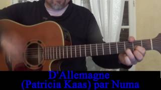 DAllemagne Patricia Kaas reprise guitare voix 1988 [upl. by Chad381]