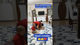 İşte olması gereken baba ve çocuklar 🤲🥰 hayırlı cumalar onecikanlar [upl. by Meyer]