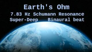 Earths Ohm 783 Hz Deep Theta Binaural Beat  Schumann Resonance for 12 Hours [upl. by Ennovyhc]