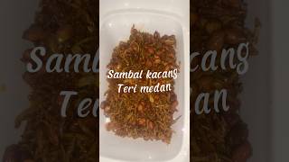 Resep Sambal kacang teri medan dapurseniibnusinachannel cookingshorts [upl. by Renado395]