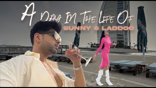 A Day in the Life of Sunny amp Laddoo Romantic Date in Dubai [upl. by Mauricio957]