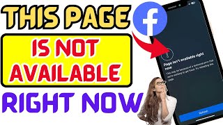 How To Fix Facebook Content Is Not Available Error Updated 2024 [upl. by Trahurn496]