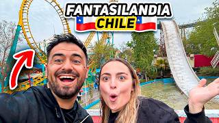 Así es el DISNEY de CHILE 🇨🇱🎢 Fantasilandia es espectacular 🤩 [upl. by Olmsted]