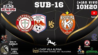 Sel Teotonio Vilela vs Kiloucura  SUB16  1ª Copa ABE SÉRIE OURO [upl. by Annahtur]