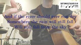 Rivers Run Karine Polwart with vocal guide amp lyrics [upl. by Zenobia281]