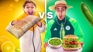 ON MANGE JAUNE VS VERT PENDANT 24H   incroyable la vidéo 😁 [upl. by Madlin]