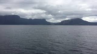 From Bergen to Balestrand onboard catamaran quotMS Njordquot Norled AS 10072017  part 2 Sognefjord [upl. by Gowon895]