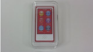 iPod Nano 7th Generation Unboxing amp First Look [upl. by Zaraf36]