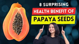 8 Surprising Health Benefits of papaya seeds  Lifeful Health [upl. by Llenrag]