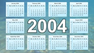 Calendar 2004 [upl. by Yr]