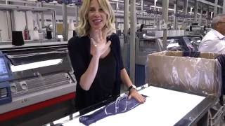 ALESSIA MARCUZZI visits FALCONERIs factory [upl. by Anahsirk550]