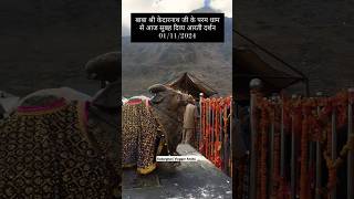 Kedarnath dham jyotirling Darshan todaykedarnathswarg youtubeshorts [upl. by Ennaeed]