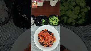 Lobia chaat 🥗 recipe by Wafa viralvideo foodie shorts foryou [upl. by Odnama720]