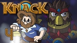 Knack  Let’s Play Ep 4  Super Beard Bros [upl. by Rehportsirhc]