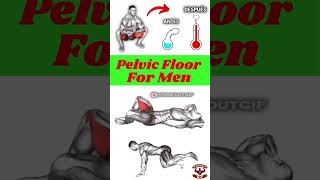 Pelvic Foor Exercises For Men shorts pelvichealth homeworkout [upl. by Sophey]