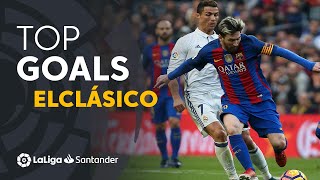 TOP 10 GOALS ElClásico 2009  2019 [upl. by Lowell281]