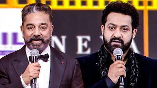 Captivating Moments Standout Speeches from Jr NTR and Kamal Haasan after receiving the Best Actor [upl. by Yoreel428]