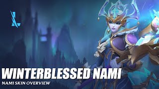 Winterblessed Nami  Wild Rift [upl. by Anitirhc402]