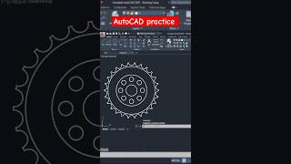 Autocad practice drawing  autocad mechanical drawing  CAD By Ankit  autocad [upl. by Saber]