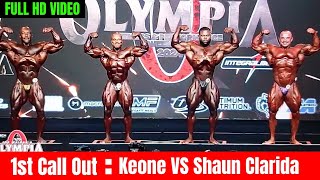 Olympia 2024 Live  212 Prejudging Result amp Top 4  Keone Pearson Win  VS Shaun Clarida [upl. by Acceb]