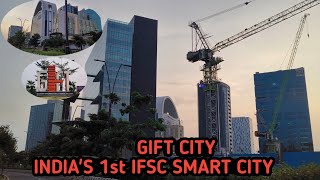 GIFT CITY  LATEST GROUND REPORT 2024INDIAS 1st IFSC SMART CITY Green City Gandhinagar 08092024 [upl. by Anelac136]