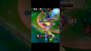 Double kill with Hanzo Moba Legend 5v5 gameplay leagueoflegends mobilelegends ytshortsindia yt [upl. by Sondra]