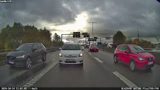 Dashcam Sweden SweWest45 2024 22 [upl. by Gerry514]