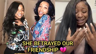 Reginae furious😡 amp heartbroken💔 as her friend zonnique publicly revealed she has feelings for armon [upl. by Yerocal]