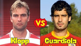 Pep Guardiola Vs Jürgen Klopp  Comparison [upl. by Kissiah64]