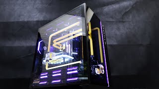 Custom Pc Build 111 quotLemonquot Custom watercooled Gaming PC on another Lian Li 011 Dynamic XL [upl. by Bridges]