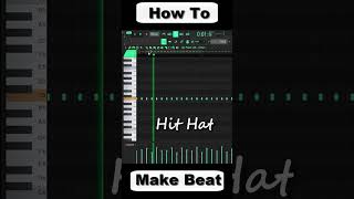 Como hacer beat Piano  shorts viral video producer sad [upl. by Akimad426]