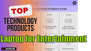 Top 10 Technology products about Laptop for Entertainment Finest of 2024 [upl. by Fakieh126]