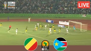 🔴EN DIRECT  République du Congo contre Soudan du Sud  Qualifications Coupe dAfrique des Nations [upl. by Ariet]