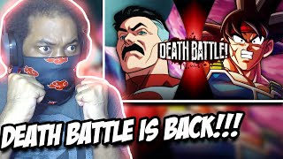 Omni Man VS Bardock  DEATH BATTLE REACTION [upl. by Burnsed]