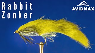 How to tie the Rabbit Zonker  AvidMax Fly Tying Tuesday Tutorials [upl. by Adnanref163]