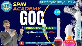 GOCInductive effect I effect organic chemistryBoard IITNEETCUETUG byJD Prajapati sir [upl. by Trinity]