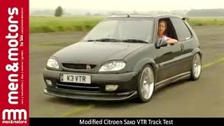 Modified Citroen Saxo VTR Track Test [upl. by Otilrac]