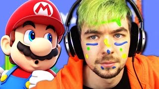 FACEPAINT OF DEATH CHALLENGE  Super Mario Maker 5 [upl. by Yelad176]