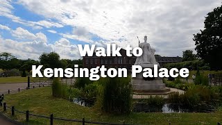 2024 Walk from Marriott Kensington to Kensington Palace [upl. by Bathsheb519]