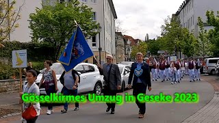 Gösselkirmes Umzug in Geseke 06052023  Kirmes 2023 [upl. by Pace]