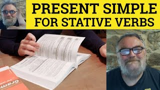 🔵 Present Simple for Stative Verbs  Verbs of State  Stative Verbs Grammar  NonContinuous Verbs [upl. by Delgado475]