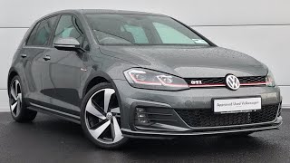 2018 VW Golf GTI Indium grey walk around [upl. by Nenney]