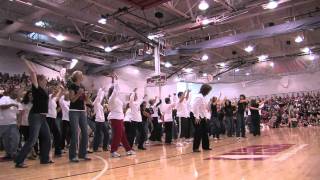 Barrington Homecoming Teacher Flash Mob Video [upl. by Nollek]