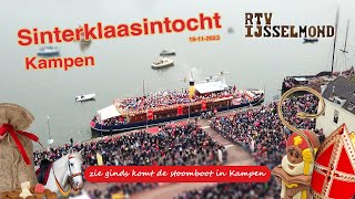 Liveuitzending Sinterklaasintocht Kampen 2023 [upl. by Moclam818]