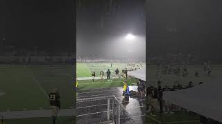 Davidson Vs Baker DAVIDSON HIGH SCHOOL FOOTBALL FANS STADIUM MAKE SOME NOISE RAINY NIGHT 962024 [upl. by Maryjo252]